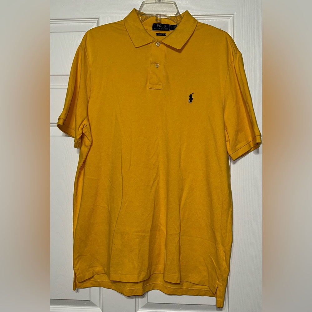 Polo by Ralph Lauren Yellow Classic Fit Polo Shirt *Slightly Worn*
